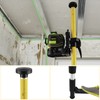 Laser Level Pole, Firecore Upgraded 12 ft. Telescoping Laser Pole