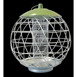 Johnston & Jeff Miami Squirrel Proof Peanut Feeder 25cm Metal Wild Bird Feeder
