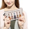 Livel lhood Floral Guitar Makeup Bag Go Where The Guitar