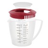 Westmark mixing cup with a splash guard, lid and spout,