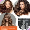 63 Tubos Para Rizar Cabello Abrazadera Plástica Para Cabello