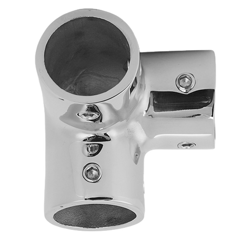 Boat Handrail Tee Connector 316 Stainless Steel Heavy Duty Pipe