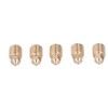 5Pcs 3D Printer Brass Nozzles Tight Connection Heat Resistant 500℃