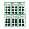 石崎プレス 500番 スナップ 3番 14mm 黒 6個×6シート