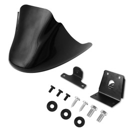 Glossy Black Front Spoiler Chin Fairing Lower Cowl Cover for Harley Sportster Iron XL 883 XL1200, Providing Protection from Wind and Debris