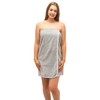 Allure Bath Fashions Supersoft 100% Cotton Shower Wrap Wearable Bath
