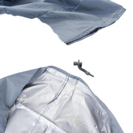 zalati Gartenschlauchtrommel-Schutz, Oxford-Gewebe, Einziehbare Schlauchtrommel-Abdeckung, Wasserdichtes Zubehör Für Den Außenbereich, 420D, Grau