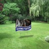 Fastasticdeals Weatherproof Yard Sign Window Tinting Advertising Printing F Black