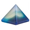 Blue Onyx Pyramid Crystal Healing Stones - 1" Great Pyramid
