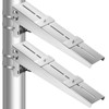Yaocom 2 Pack Solar Panel Pole Mount Kit Universal Angle