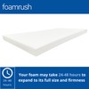 FoamRush 2" H x 21" W x 46" L Upholstery