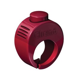 Karen Pryor Large Clicker Ring for Dogs & Puppies – Hands-Free Dog Training Clicker with Ergonomic Finger Ring & Pull-On Closure – Loud, Clear Sound for Effective Behavior Reinforcement (Red)