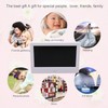Digital Photo Frame White 7in IPS Screen 1024x600 HD Electronic