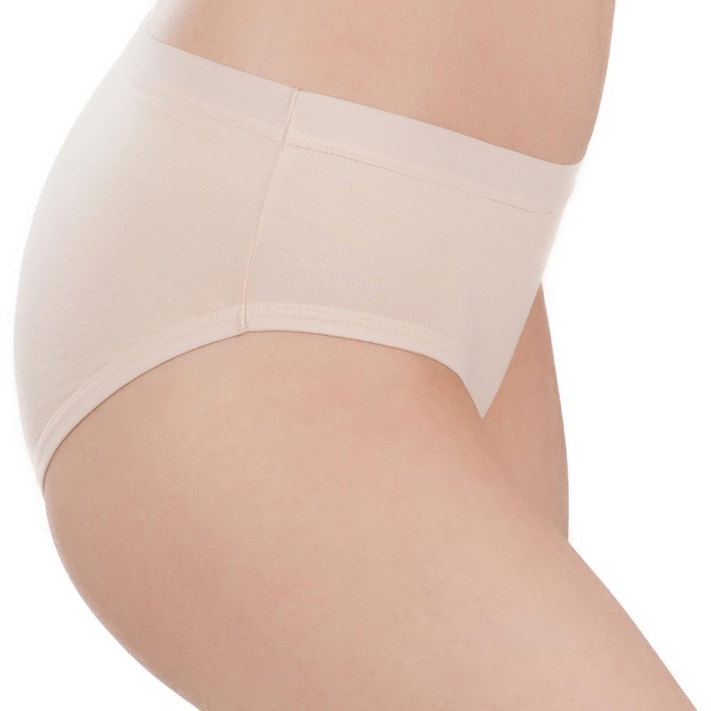 BuzToz Plus Size Women's Cotton Bikini Brief Underwear,Breathable Stretch Comfort