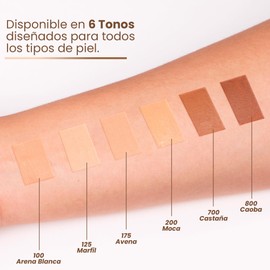 Divinity Cosmetics SkinLock Concealer – Corrector Líquido de Cobertura Completa, Larga Duración y a Prueba de Agua, Corrector Ojeras Fórmula Coreana Vegana con Acabado Natural, 6 Tonos, 5 g (125 Marfil)