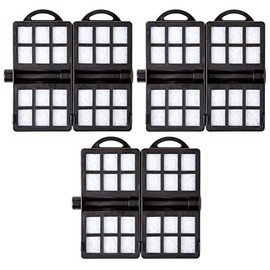 LAQUAL Replacement Fish Tank Filter Cartridges, Suitable Aquarium Filter (30-50 Gal), 3 Sets (2pcs as a Set), White