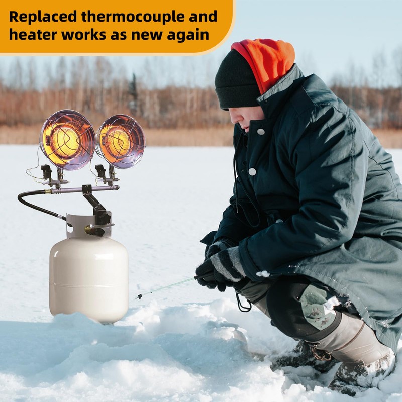 F237349 Heater Thermocouple Assembly Compatible with Mr. Heater Tank Top