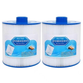 EOBHGNO C-8450 Spa Filter Cartridge - Compatible with C-8450, FC-3310, PCS50N, 100593, 3301-2261, 80501 Hot Tub Filter and Swimming Pool, 50 Sq. Ft, 2 Pack