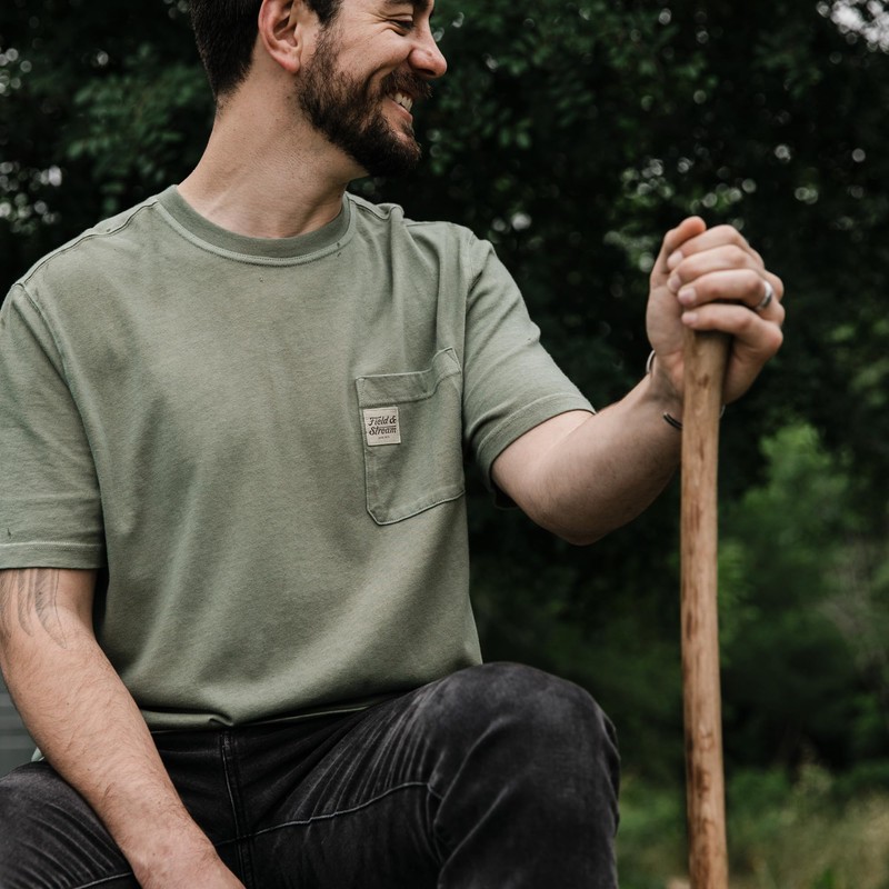 Field & Stream Men's Flush Out Short Sleeve Pocket Tee,