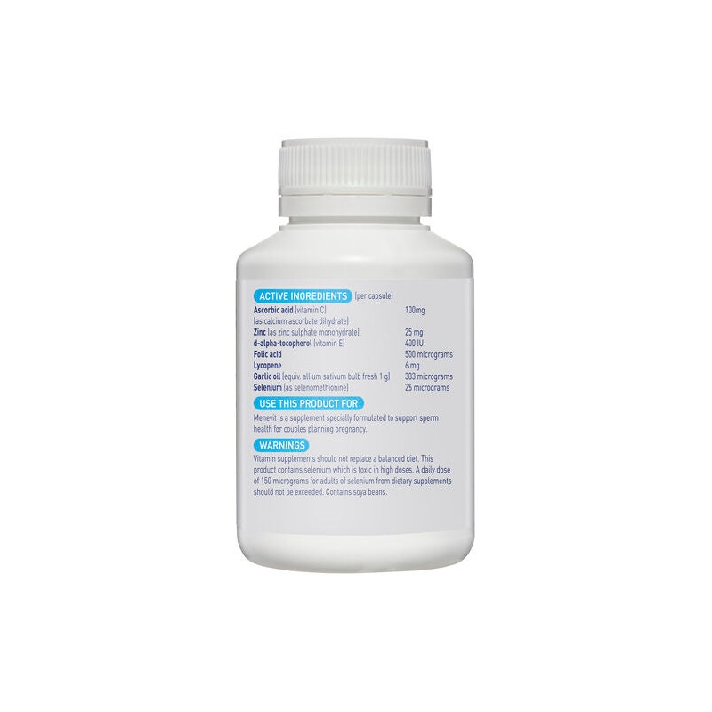 Menevit Pre-Conception Sperm Health Capsules 90 pack