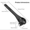 FEISHIONG Bike Computer Mount, Aluminum Alloy Bicycle Computer Mount for