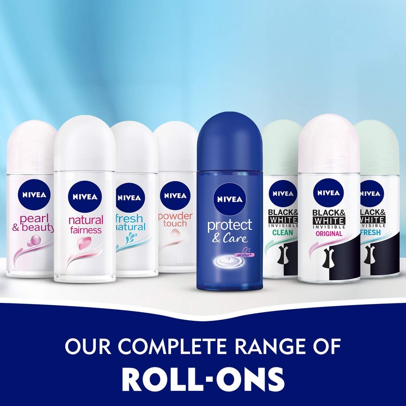 NIVEA Deo Roll-On Fresh/White 50 ml