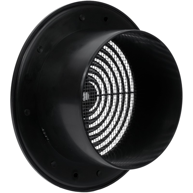 Vent Systems 100 mm / 3.93'' Inch - Black -