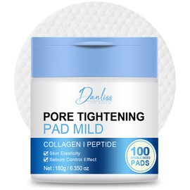 Turmeric and Kojic Acid Cleansing Pads, Hydrating and Soothing Face Pads, Kojic Acid and Turmeric Cleansing Pads (100 pc, (Pore Tightening))