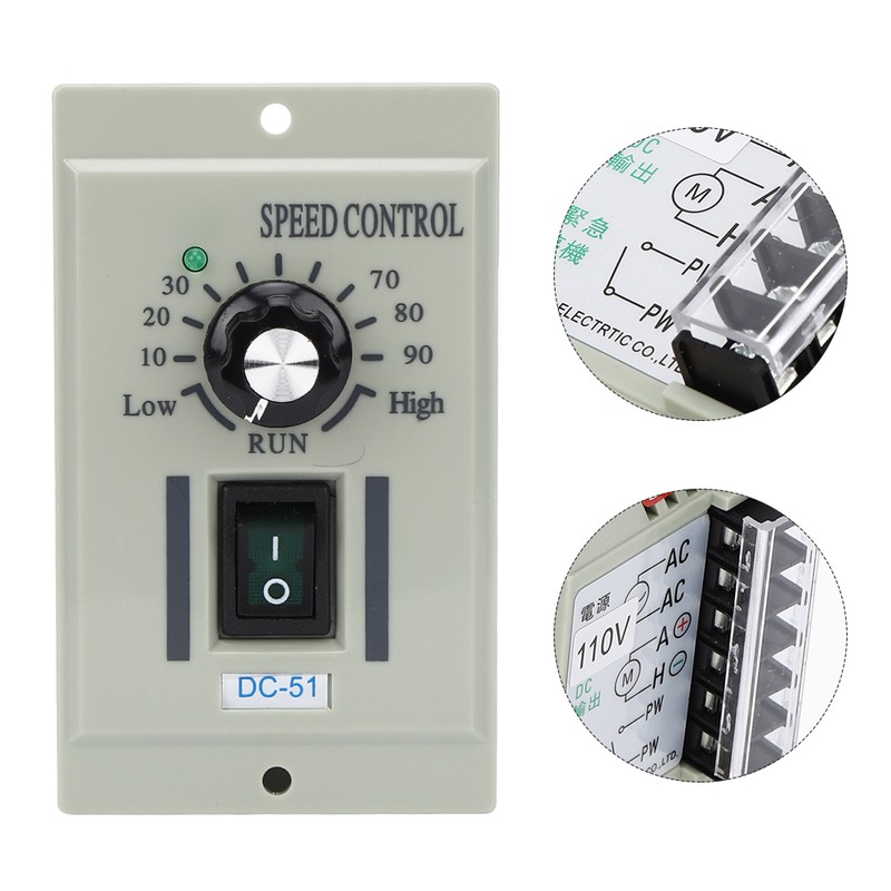 Motor Speed Controller 110V Input DC 0-24V Output for Packaging