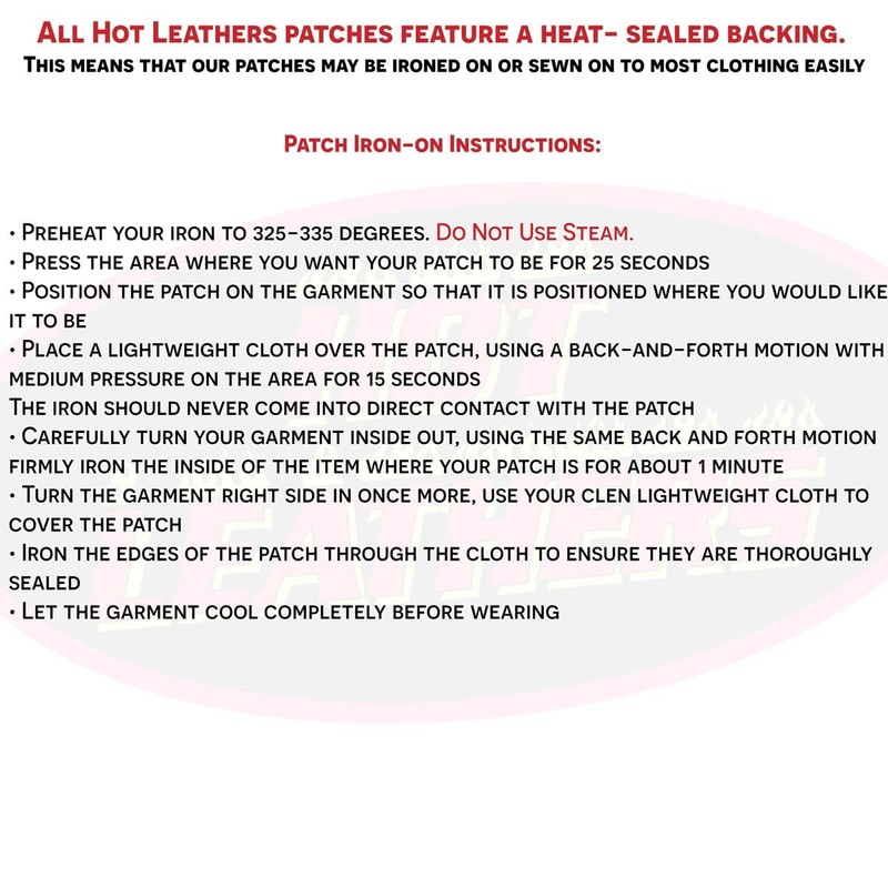 Hot Leathers Arizona 4” X 1” Bottom Rocker Patch PPM5006-4