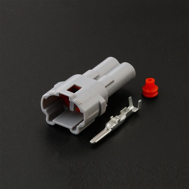 Newyuan 10 Sets 2Pin Motorcycle Connector Kit Compatible with Sumitomo