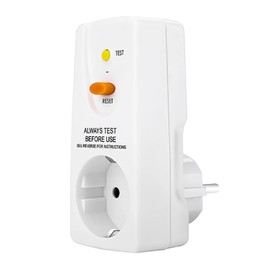 Dytabepl 16A GFCI Leakage Protection Plug RCD Socket Circuit Breaker for Home Use Safety Plug for Personal Protection EU Plug