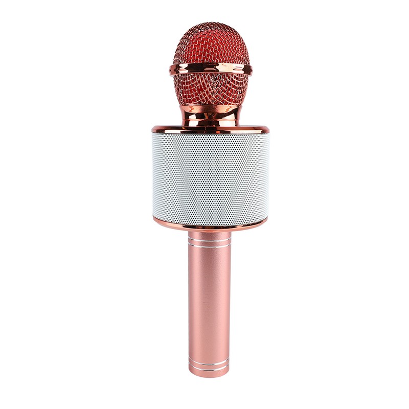 Kids Singing Microphone Portable Handheld Wireless Bluetooth Condenser Mic Speaker