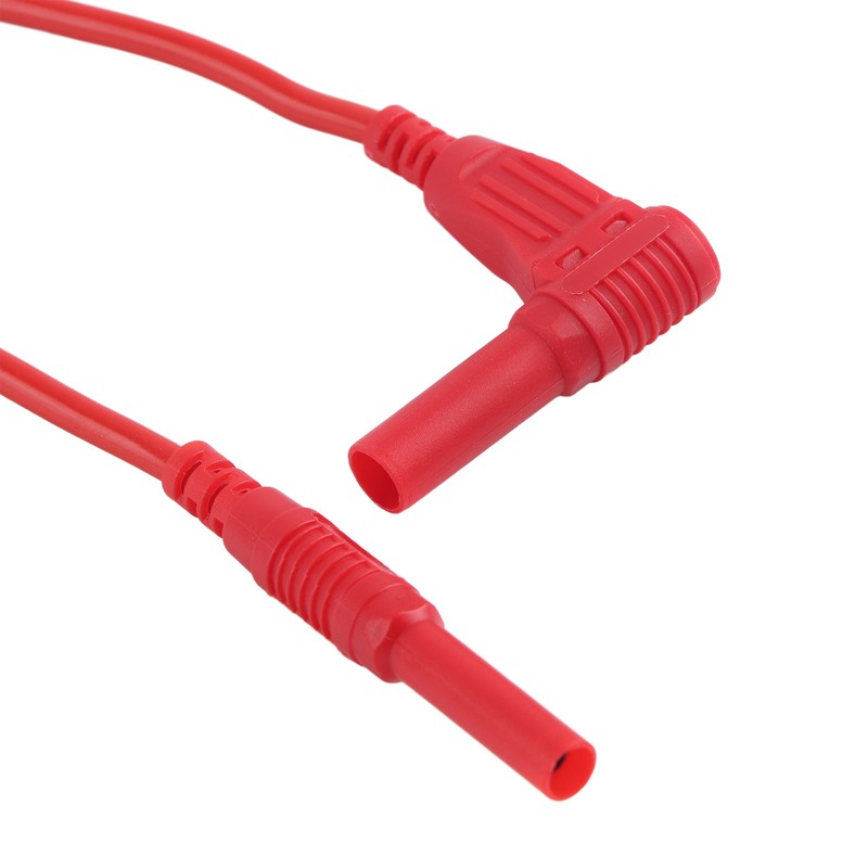 5 Set Banana Plug Test Lead 4mm Right Angle Straight