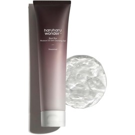Haruharu Wonder Black Rice Moisture 5.5 Gel de limpieza suave 100 ml Fermentado Negro Arroz Facial Wash Limpiador de espuma