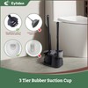 Eyliden Toilet Bowl Wand Kit and Plunger Combo, with 10pcs