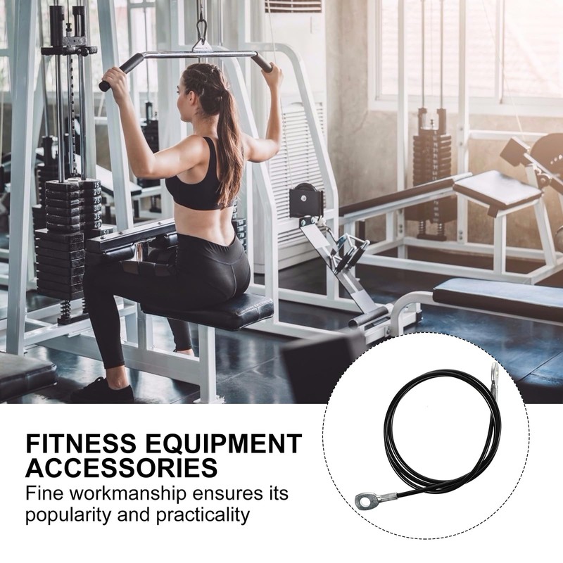 INOOMP Muscle Training Cable, Wire Rope for Cable Machines, Training