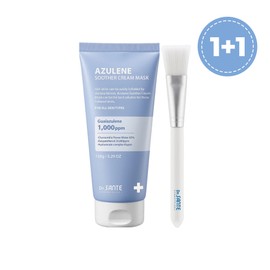 Santé Azulene Soothing Cream Mask 150g + Exclusive Brush Wash-Off Mask / 상떼 아줄렌 수더크림 마스크 150g+전용브러쉬 워시오프 마스크