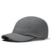 Clakllie 5 Panel Running Hat Quick Dry Short Bill Cap