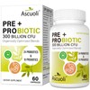 Ascuoli Probiotics for Women & Men - 300 Billion CFU,