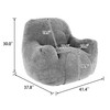 Zyerch Bean Bag Chair, Comfy Bean Bag Chair with Back