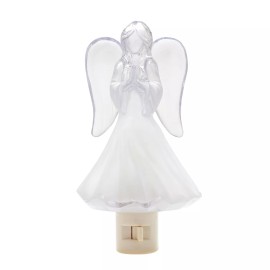Creative Hobbies Glow Angel Night Light - Includes 5W C7 and Rotational Socket with On/Off Switch