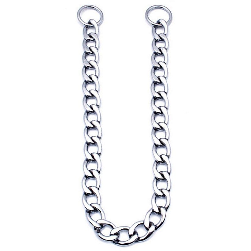 SGODA Chain Dog Training Choke Collar, 22 in, 3.0 mm