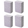 QWORK® Pack of 4 Pumice Stone Cleaning, Cleaning Stone, BBQ