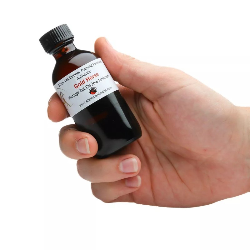 Shen Martial Arts Gold Horse - Vintage Dit Da Jow