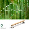 AquaChase Natural Bamboo Grab Bar for Bathroom & Toilet, ADA