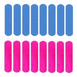 Transun Moo Mini Nail Files Bulk, 100 Pack 2 Inches Disposable Double Sided Emery Boards Manicure Pedicure Tools(1002)