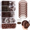 260Piezas Kit Profesional Moños Recogidos Horquillas Pasadores Gomas Horquillas En