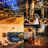25Ft LED Outdoor String Lights Waterproof Shatterproof G40 Globe String