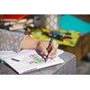 Zebra Pen F-301 Ballpoint Fine Point 0.7mm, Black Easy-Glide Ink,
